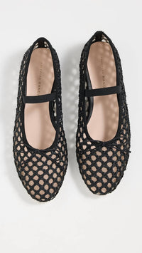 Loeffler Randall - Women's Leoni Crochet Ballet Flat