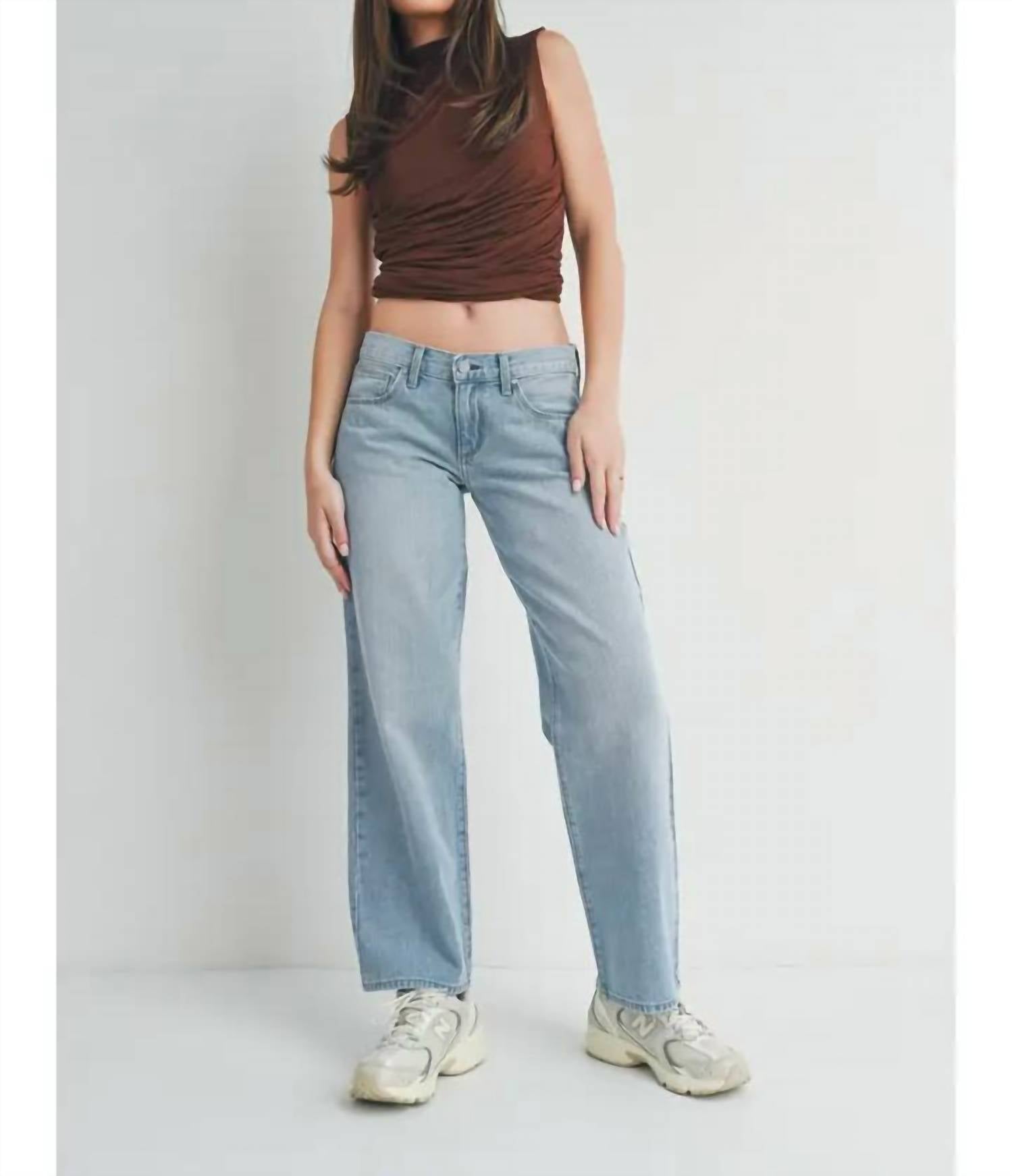 Just Black Denim - Low Rise Loose Jean