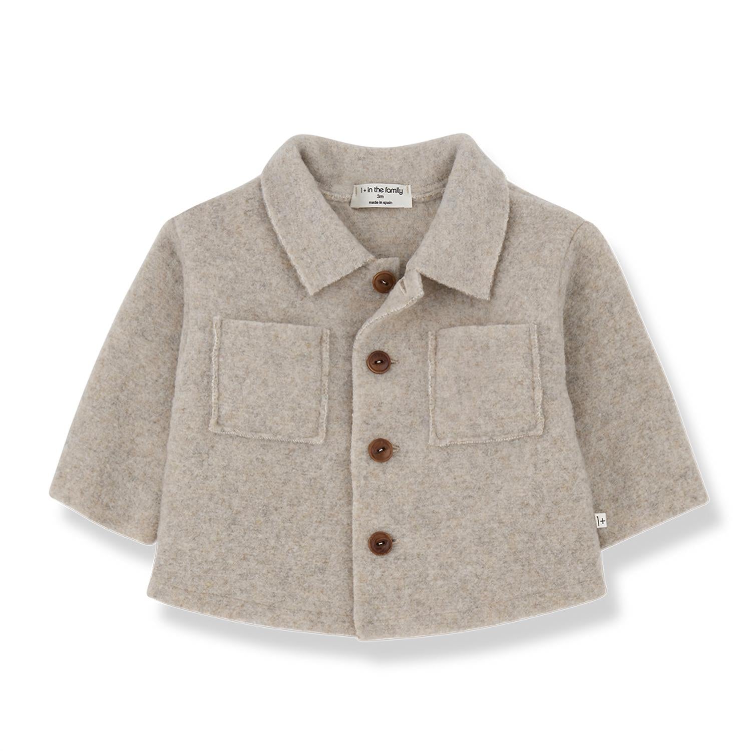 One More In The Family - Kid's Christian Wool Jacket