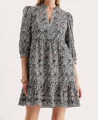 Tyler Boe - Karlie Cotton Border Animal Dress