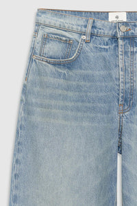 ANINE BING Manon Jean in tux blue - women's jeans - view 5