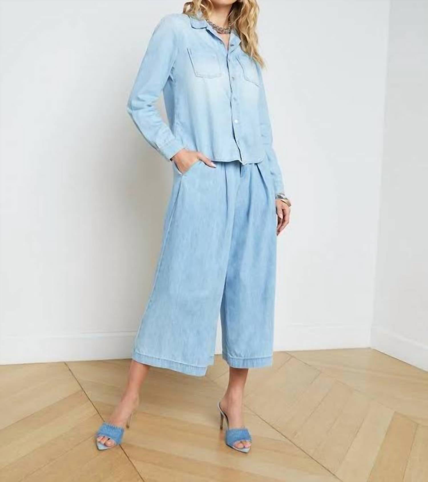 L'Agence - Isla Denim Shirt