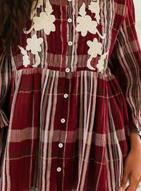 Layerz Clothing - Faye Peplum Button Up Top