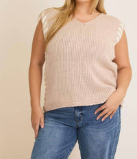 Gilli - Willow Stitch Sweater Vest