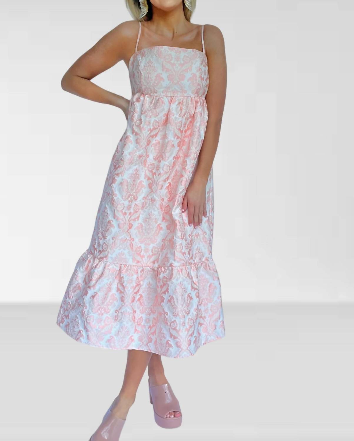 Lena - Victorian Midi Dress
