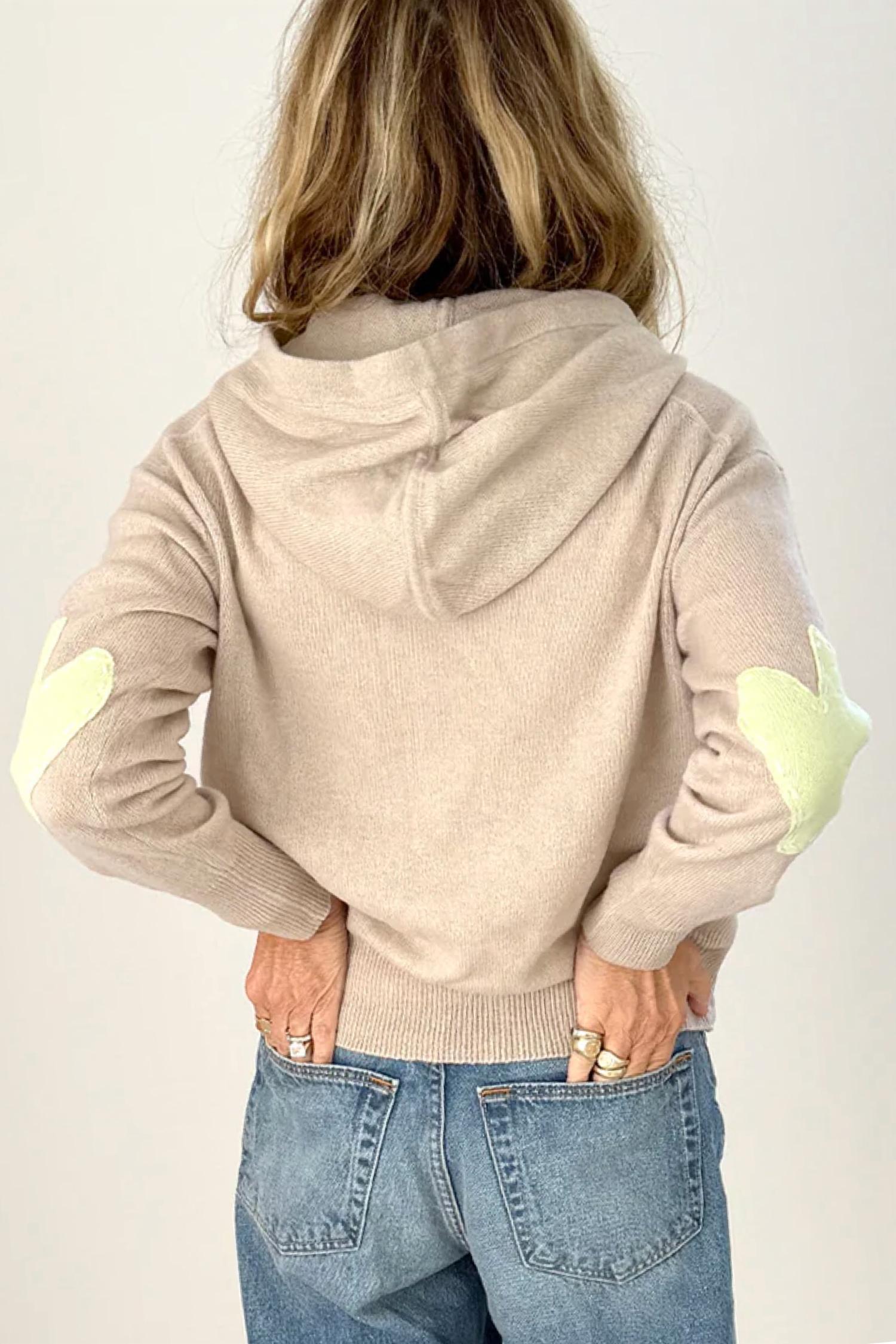 Kerri Rosenthal - Hoodie Imperfect Heart Sweater