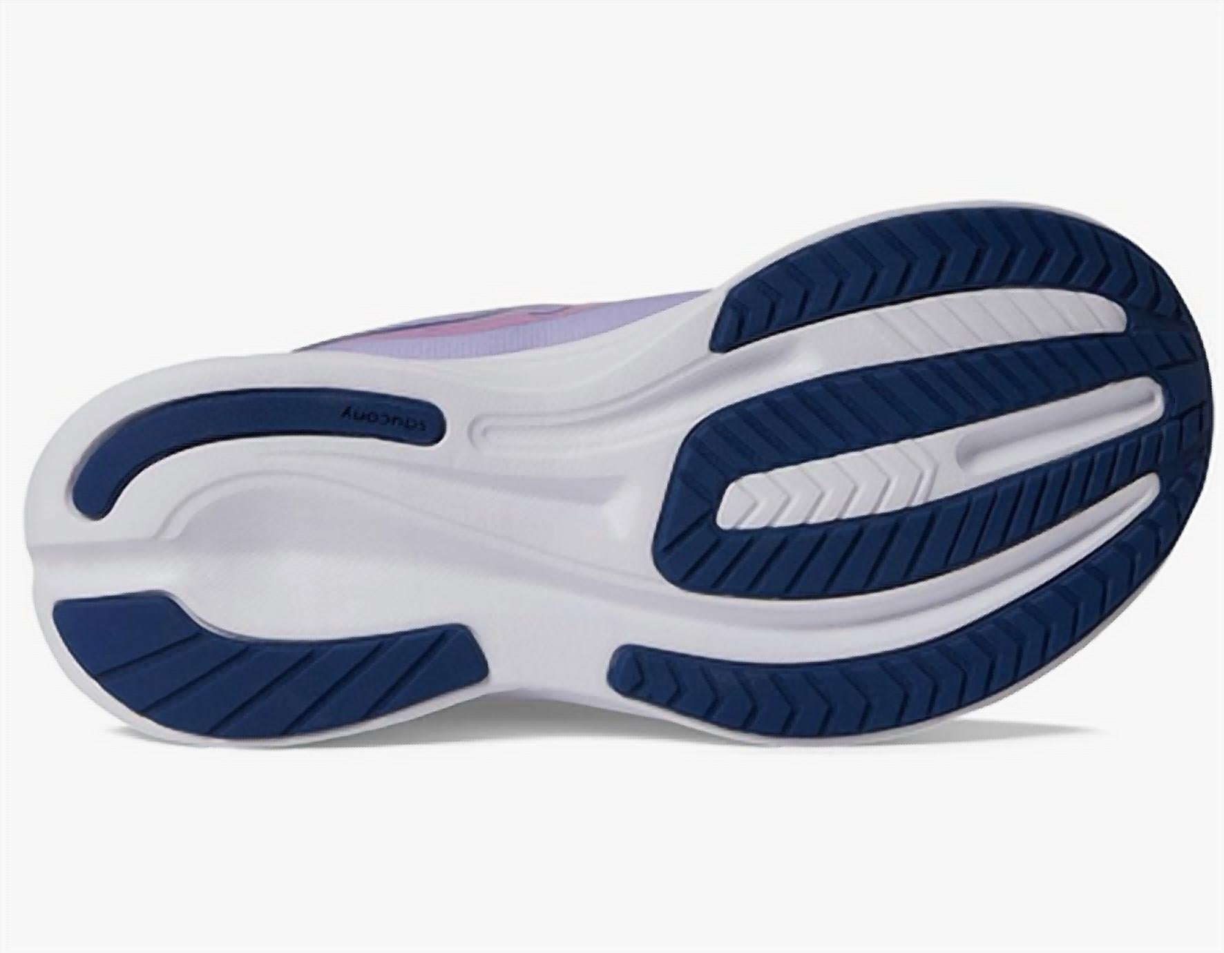 SAUCONY Kid's Ride 15 Sneakers in mauve indigo - kids' sneaker - view 6