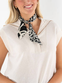 Emily Mccarthy - Women's Boot Silk Twilly Scarf