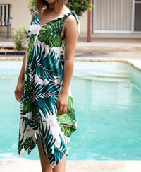 Coradorables - Monstera Handkerchief Dress
