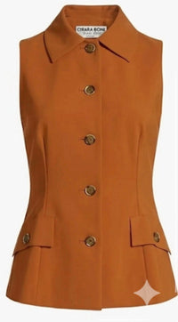 Chiara Boni - Sumio Sleeveless Vest Top