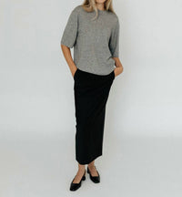 Tibi - Tropical Wool Maxi Trouser Skirt