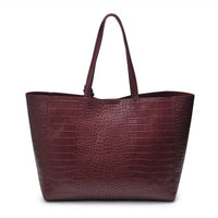 Mimi Wholesale - Women's Tiffany Faux Leather Tote Bag