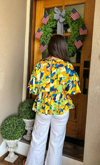 Pretty Follies - Floral Babydoll Top