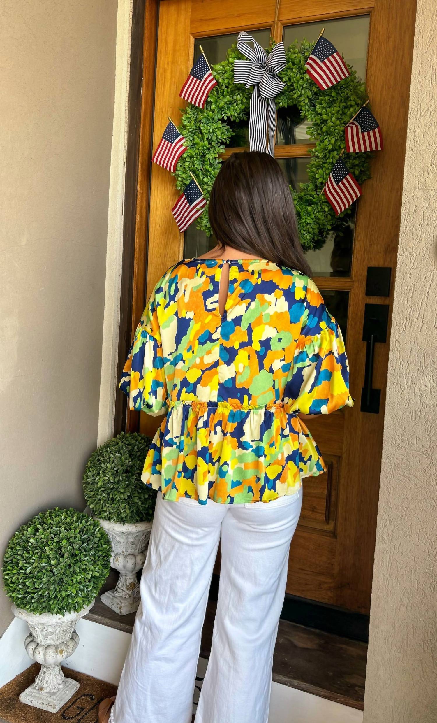 Pretty Follies - Floral Babydoll Top