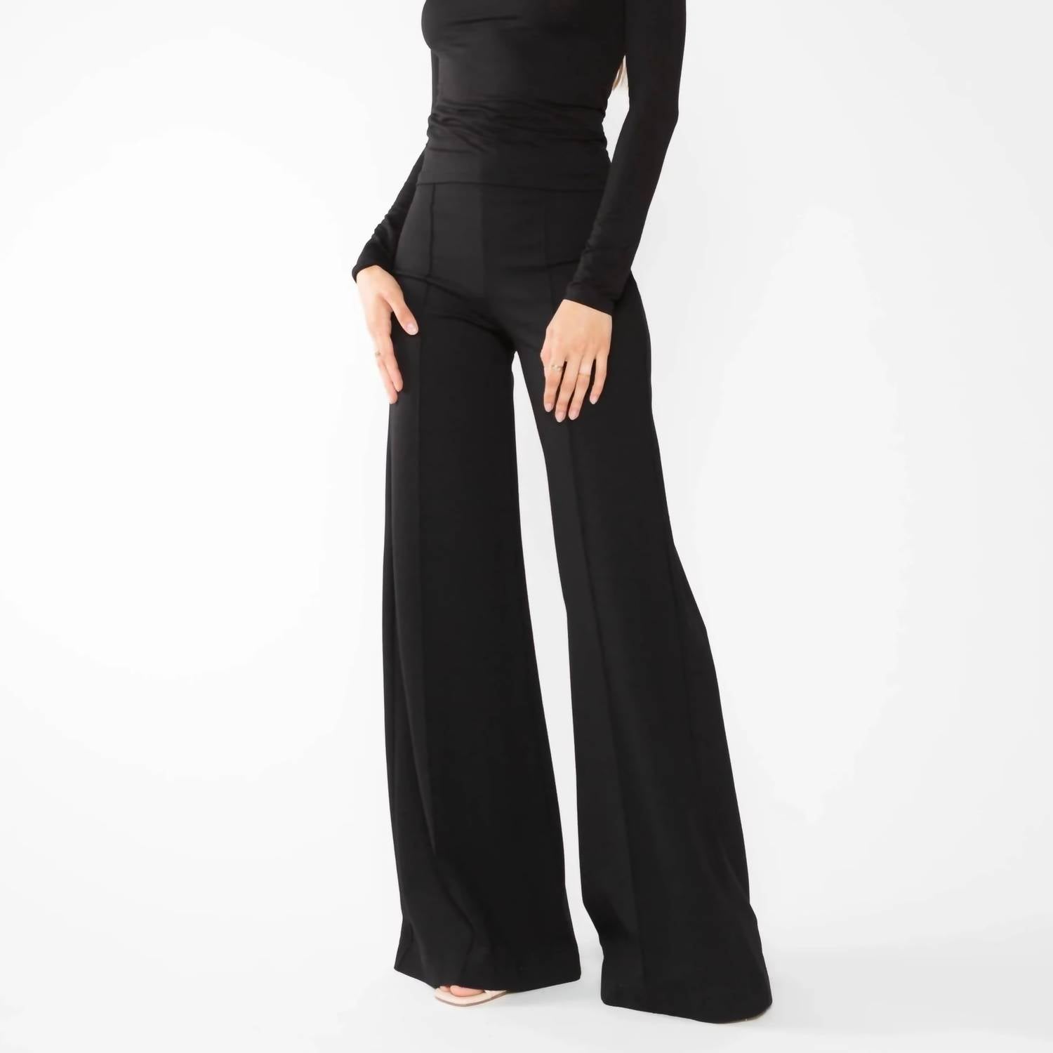 Ripley Rader - Ponte Knit Wide Leg Pant