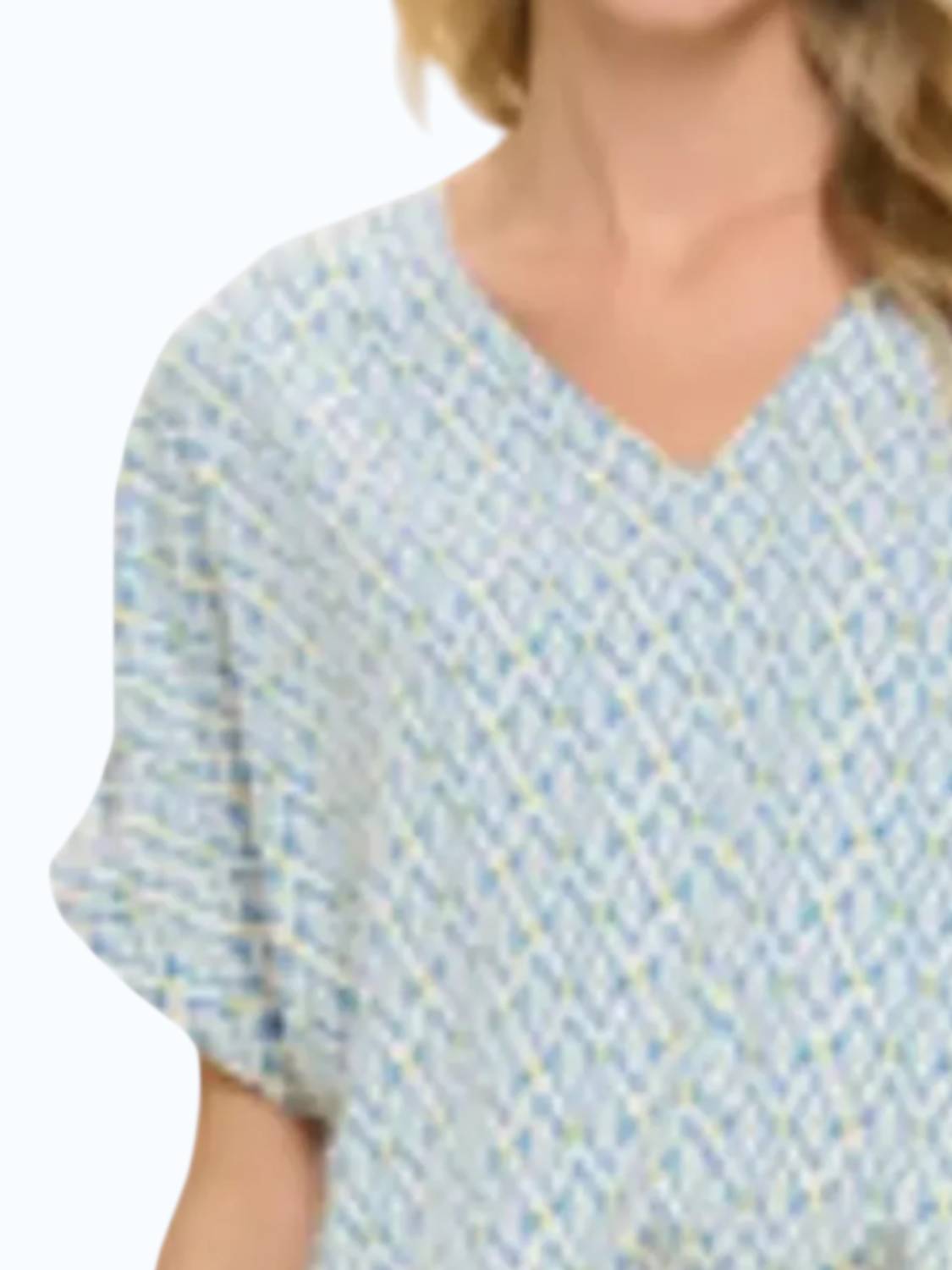 Meet Me In Santorini - Ikat Top