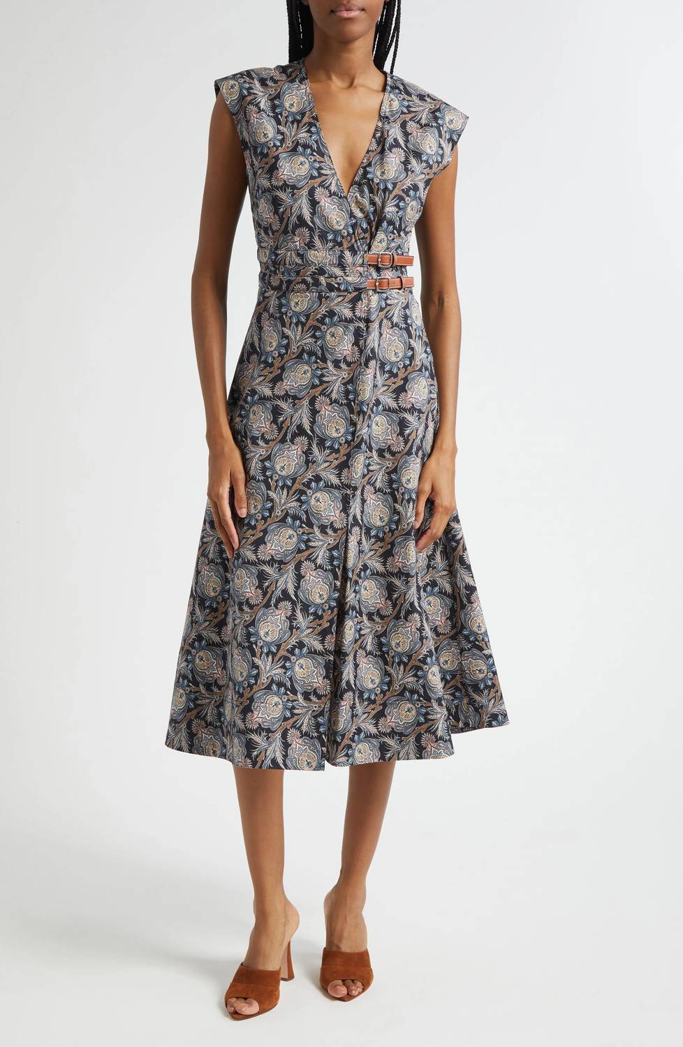Veronica Beard - Nilsen Paisley Floral Dress