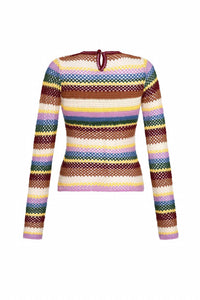Carolina K - Mila Crochet Long Sleeve Top