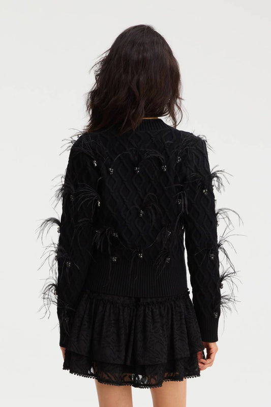 Allison New York - Briar Beaded Sweater