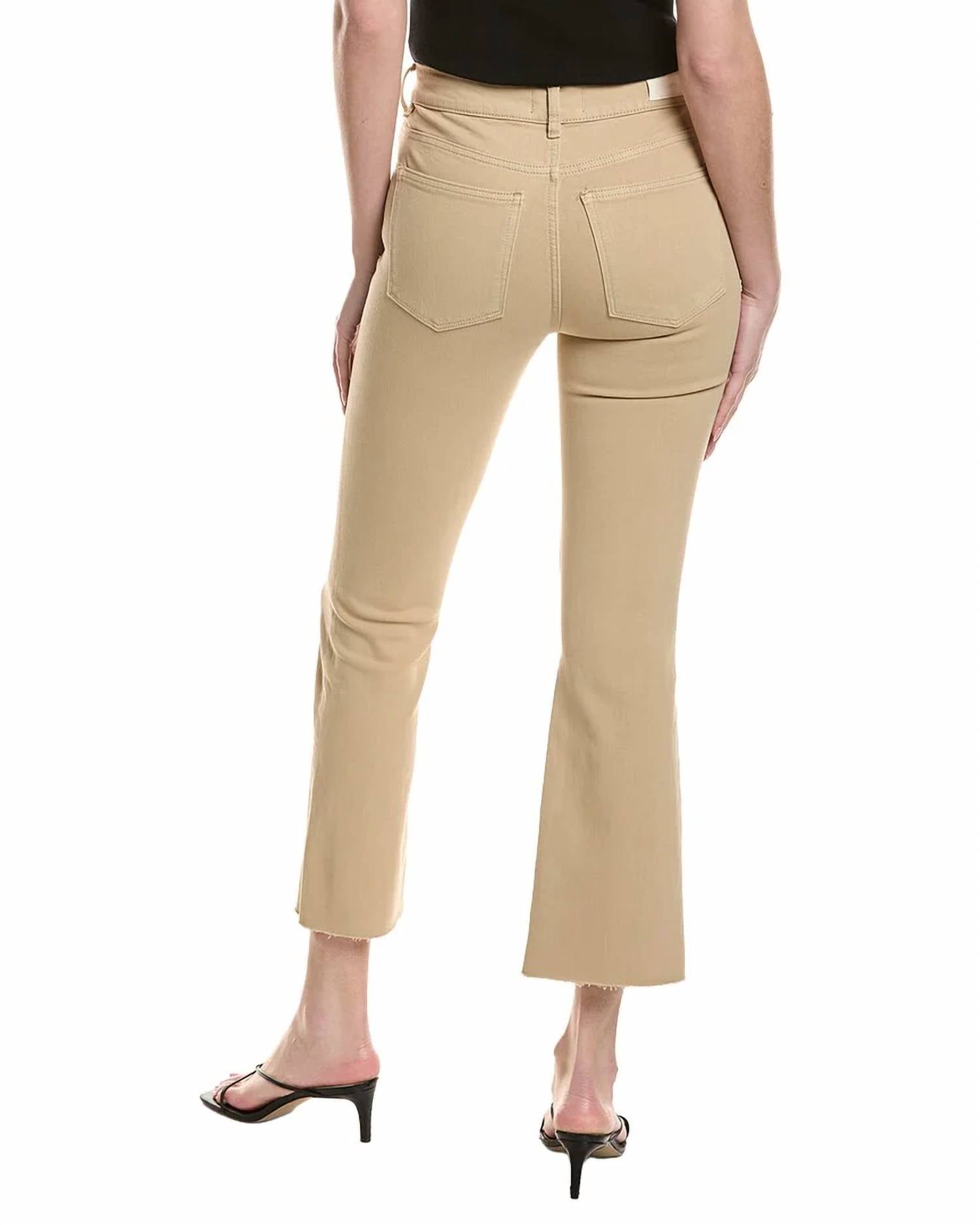 DL1961 - Women's Bridget Boot Instasculpt Cropped Jean in almond - women's jeans - view 8