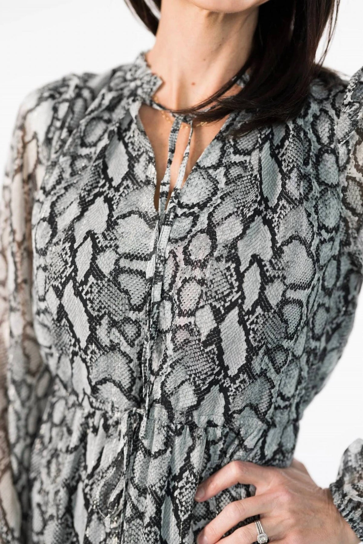 Sugarlips - Jayra Snake Print Dress