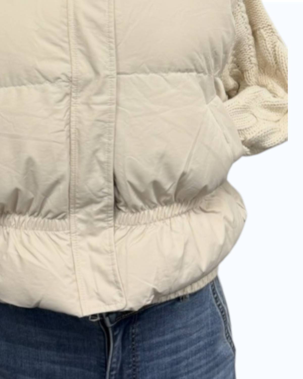 Adora - Women's Collared Puffer Vest