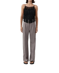 St. Agni Women's Oupa Pintuck Pants in doe - women's pants - view 5