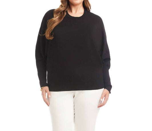 Karen Kane - Dolman Sleeve Sweater - Plus