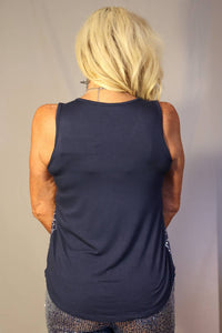 Way - Ombre Sequin Scoop Neck Tank