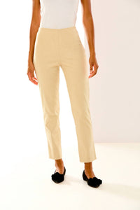 SARA CAMPBELL Flannel Sheri Pants in sand heather - women's pants