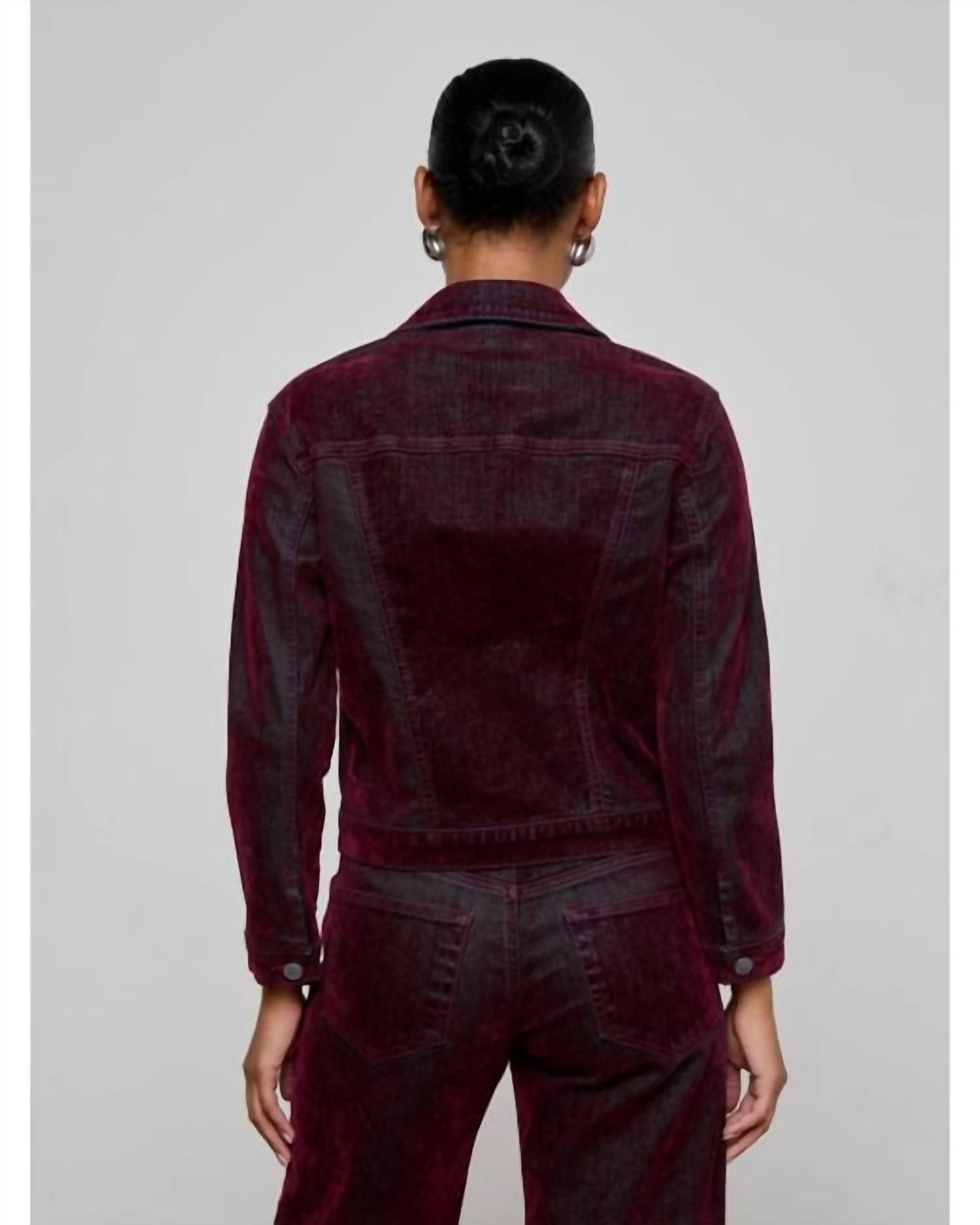 L'Agence - Maven Stretch Denim Slim Jacket