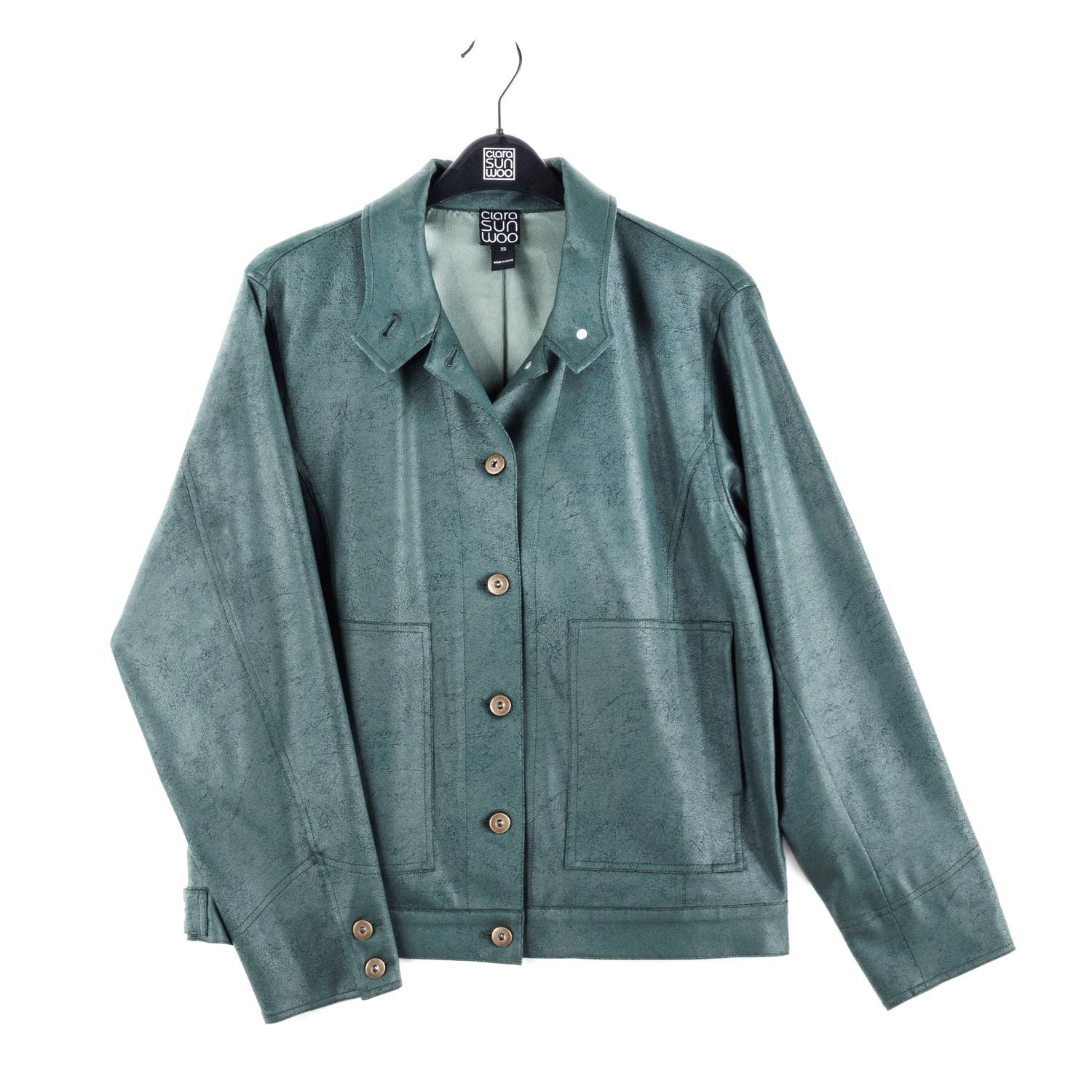 Clara Sunwoo - Liquid Leather Jacket
