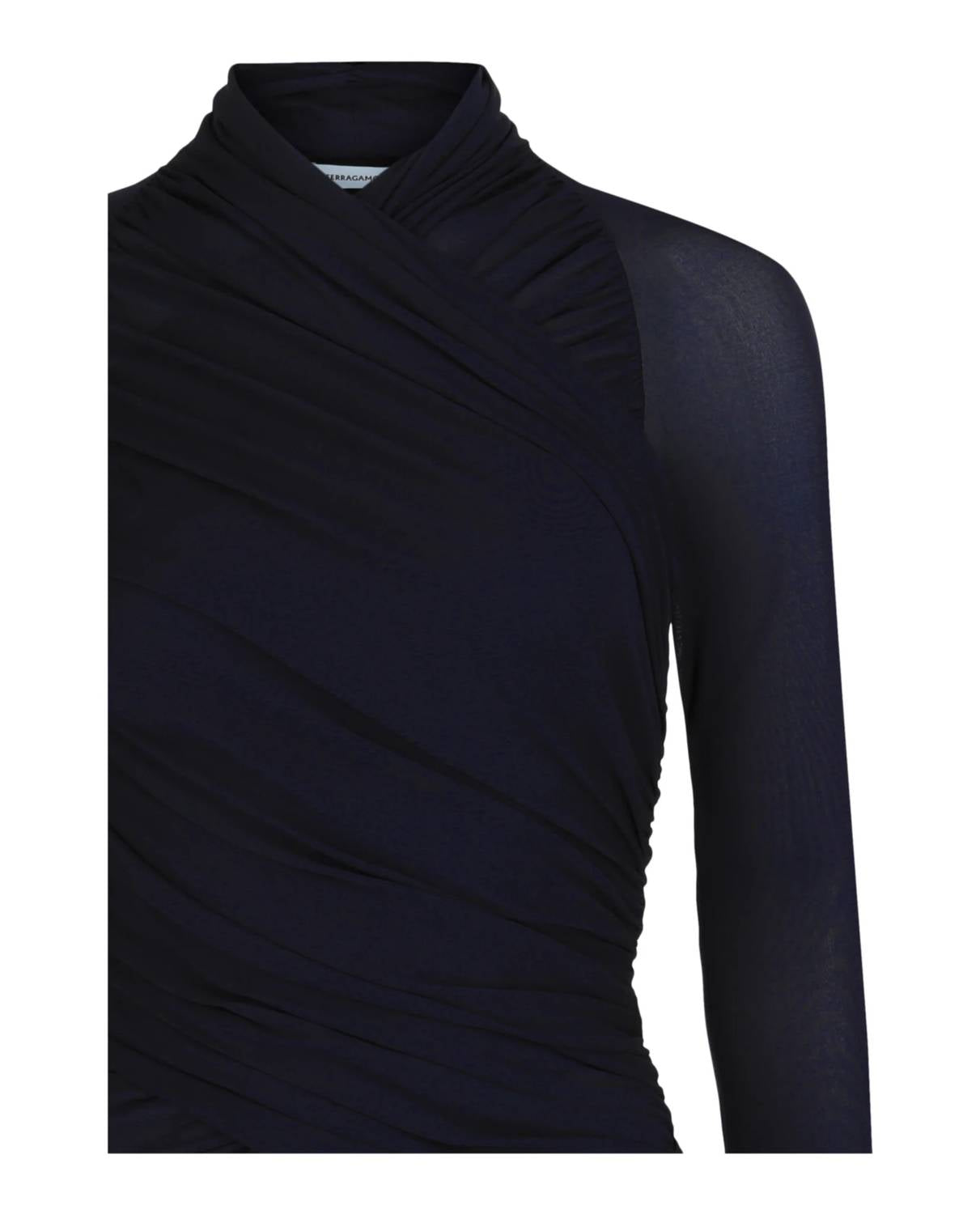 Salvatore Ferragamo - Women's Ruched Long-sleeve Top