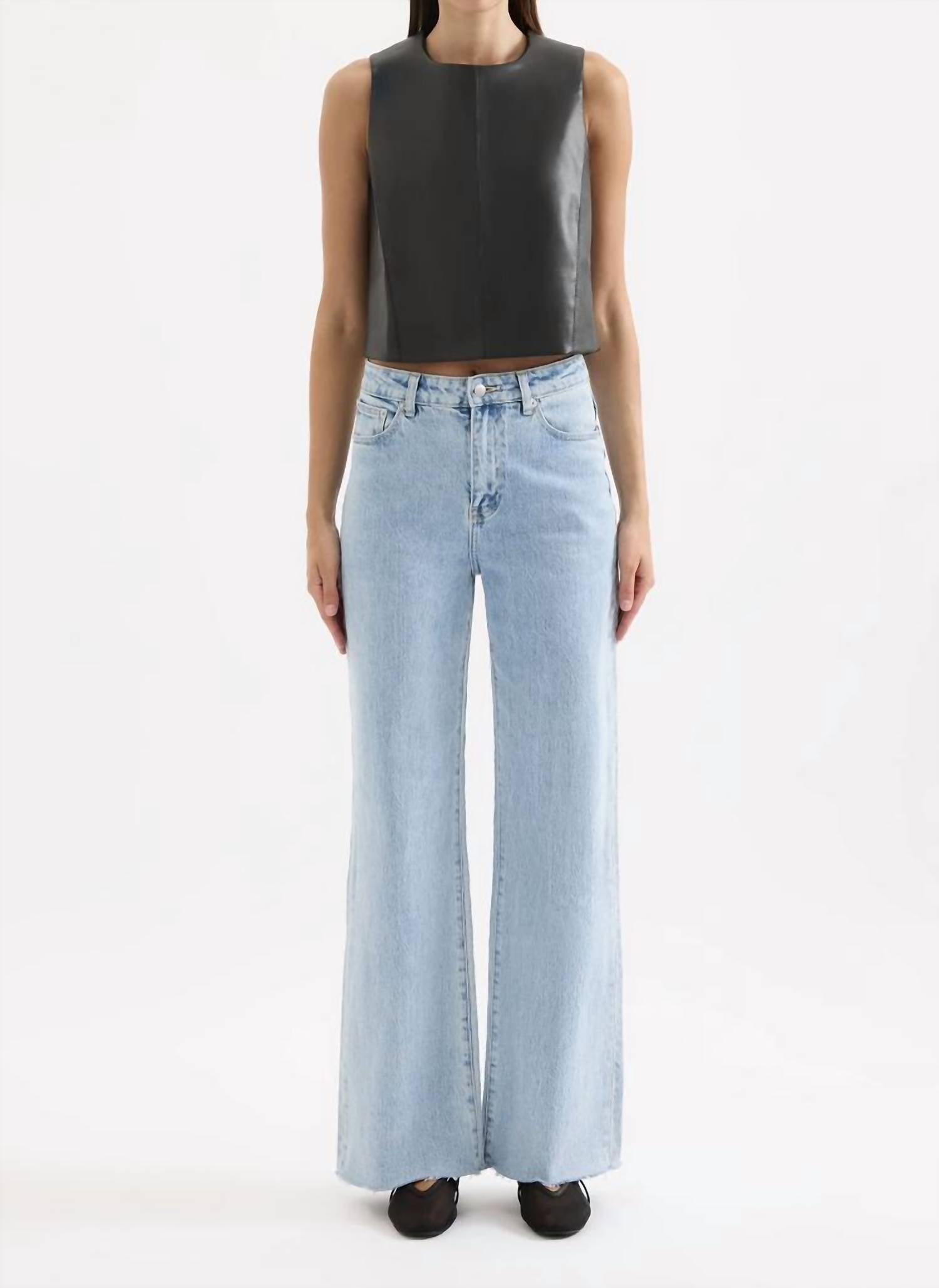 Nude Lucy - Beaumont Vegan Leather Top