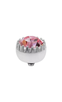 Qudo Women's London Big 10.5mm Jewelry Topper in light rose silver - women's jewelry
