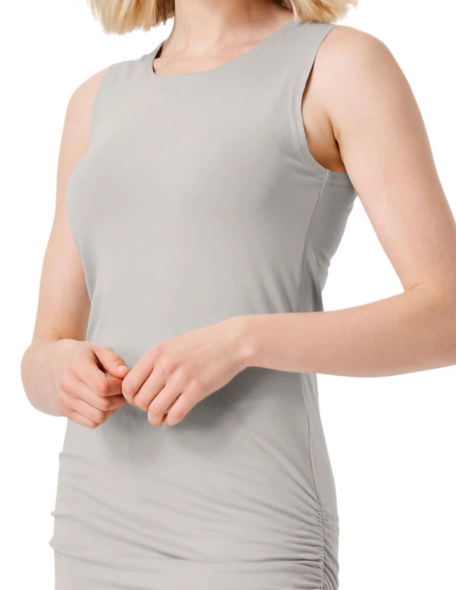 Planet By Lauren G. - Rouched Tank