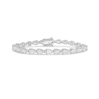Diana M Jewels - Women's Pear Lab-Grown Diamond Jewelry Bracelet (48.00 Ct) - Signature