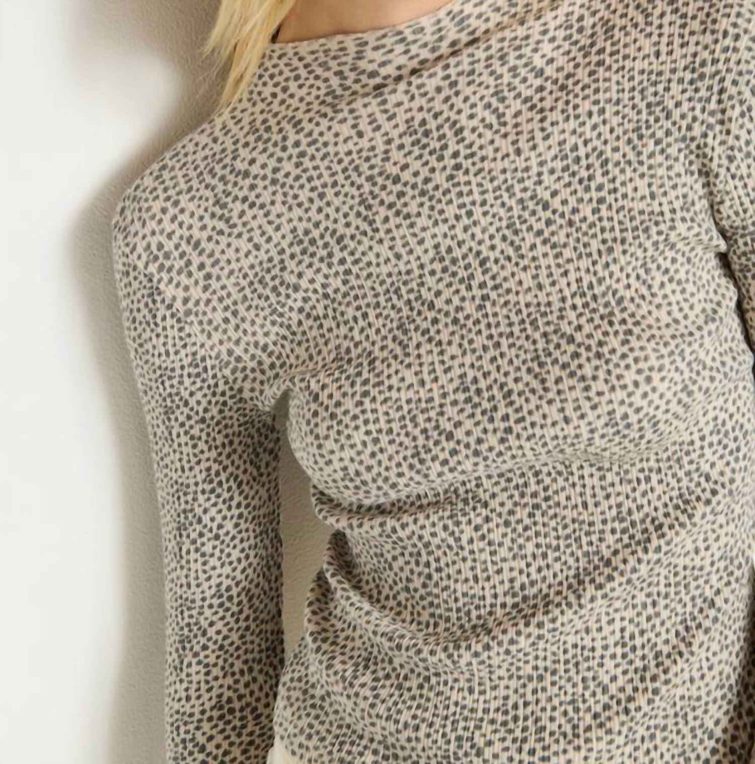 Nation Ltd - Brenna mock neck top