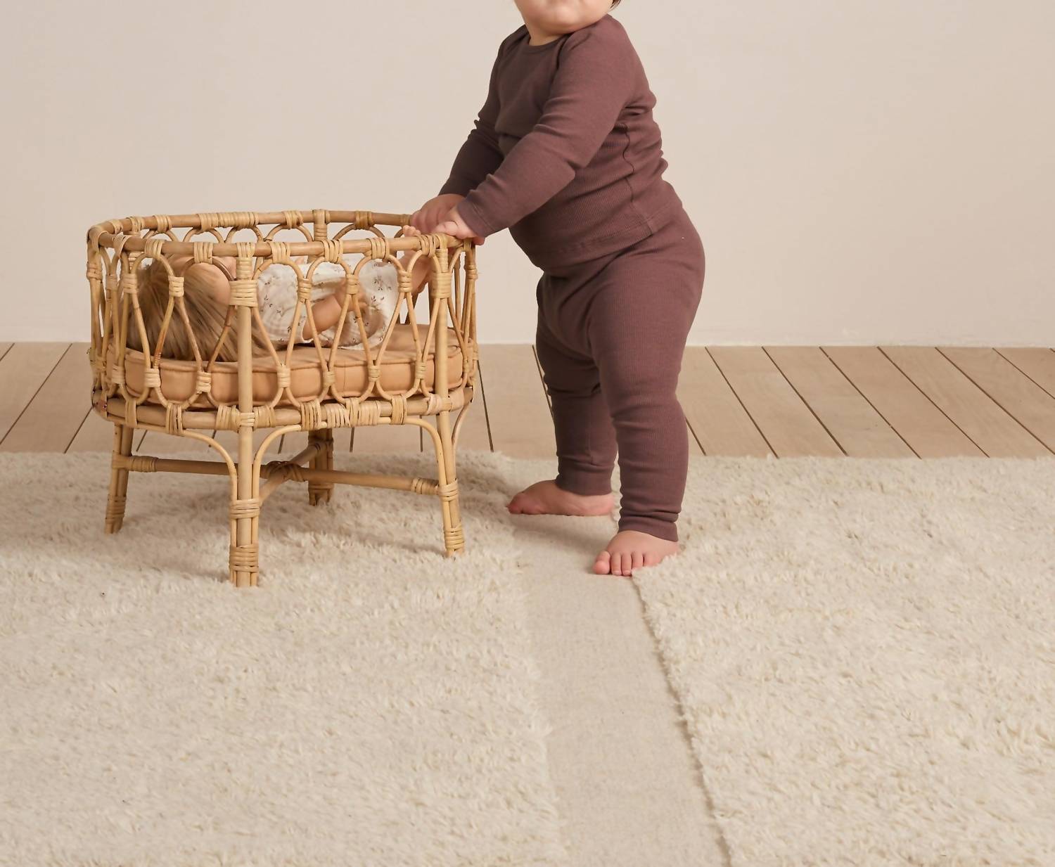 Quincy Mae - Baby Ribbed Tee & Legging Set