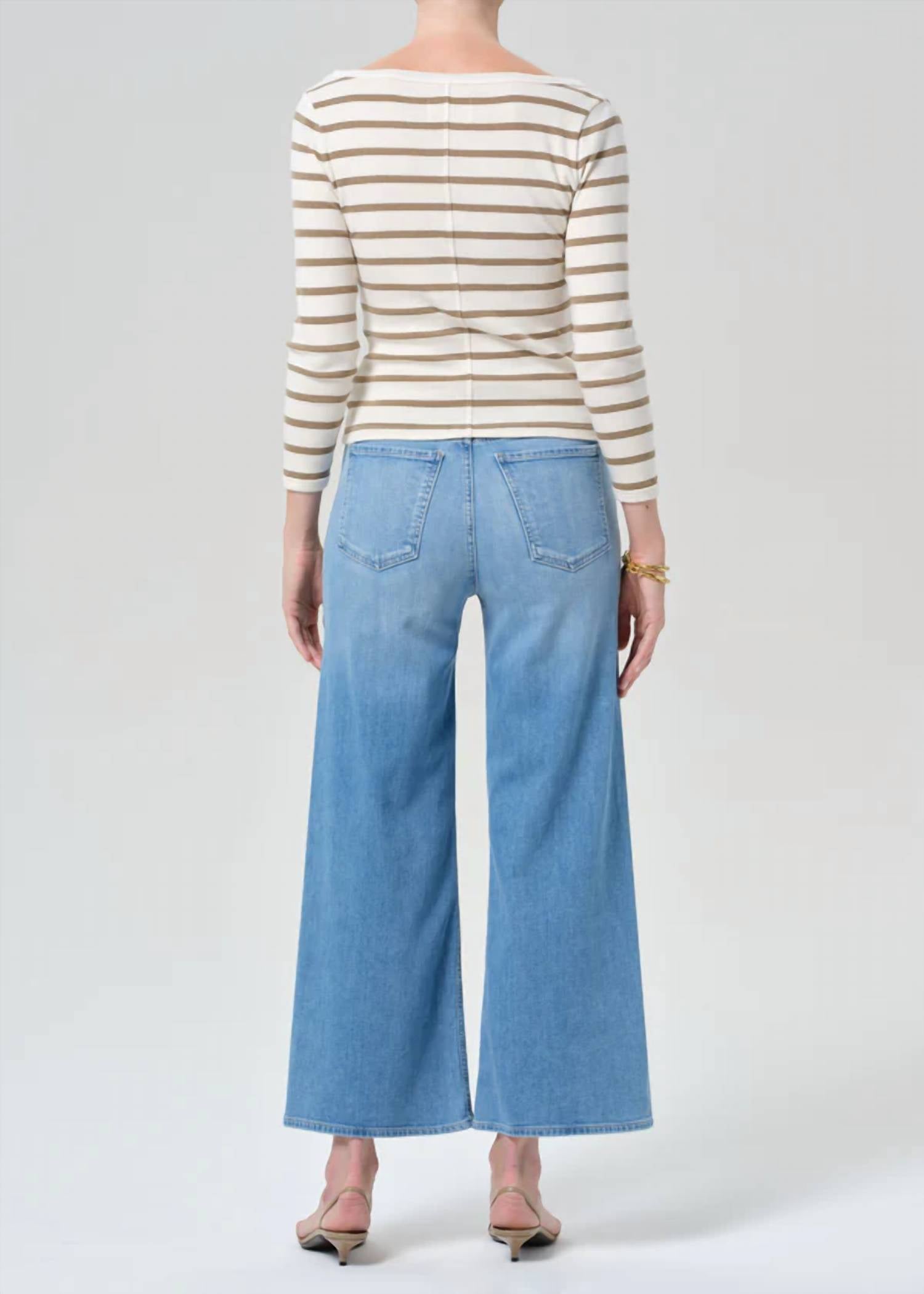 Citizens Of Humanity - Lyra Wide Leg Crop Jeans
