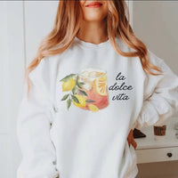 Amalfi By Rangoni - Women's La Dolce Vita Sweatshirt