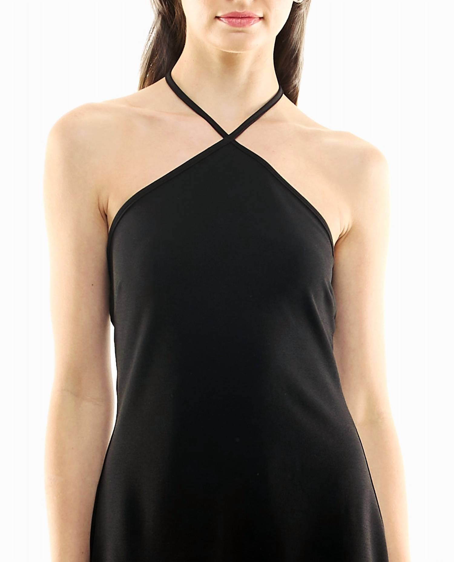 Nicole Miller - Sylvie Stretch Crepe Fringed Sheath Dress