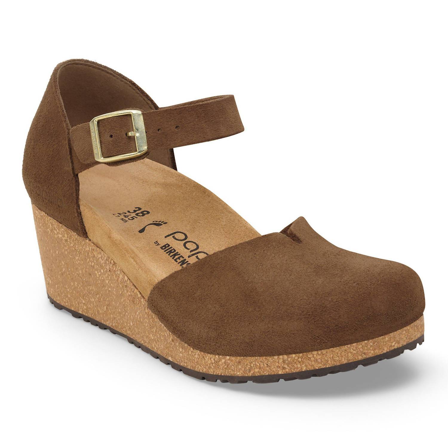 Birkenstock - Women's Mary Suede Mary Jane Wedge Sandal