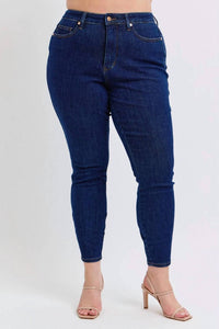 Judy Blue - Mid Rise Tummy Control Classic Skinny Jeans - Plus