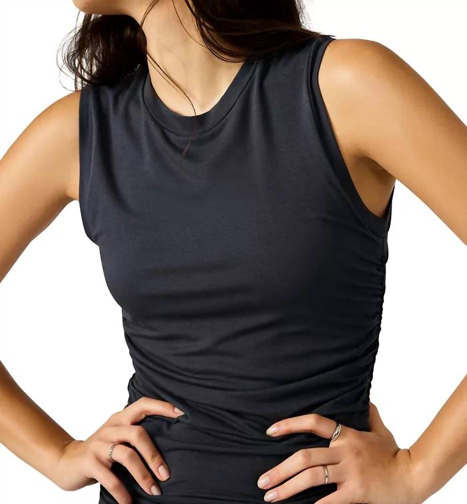 STEVE MADDEN Jace Maxi Dress in faded black - women's dress - view 4