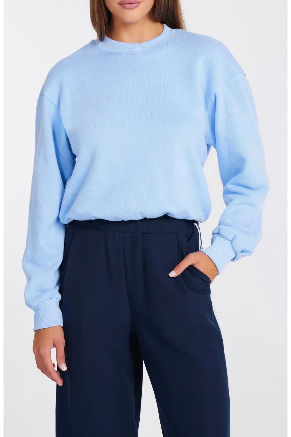 Bishop + Young - Cozy Bubble Hem Sweatshirt