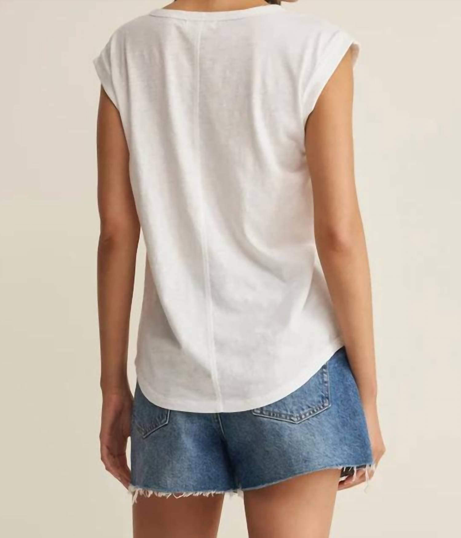 Z Supply - Per Diem V Neck Tee
