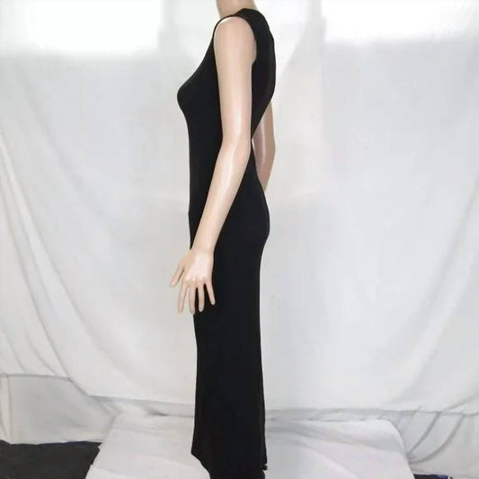 Enza Costa - Women's Rib Tank Cotton Blend Dress