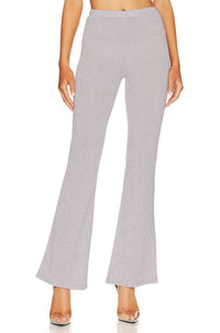 Beach Riot Shanna High Rise Pants in silver - women's pants