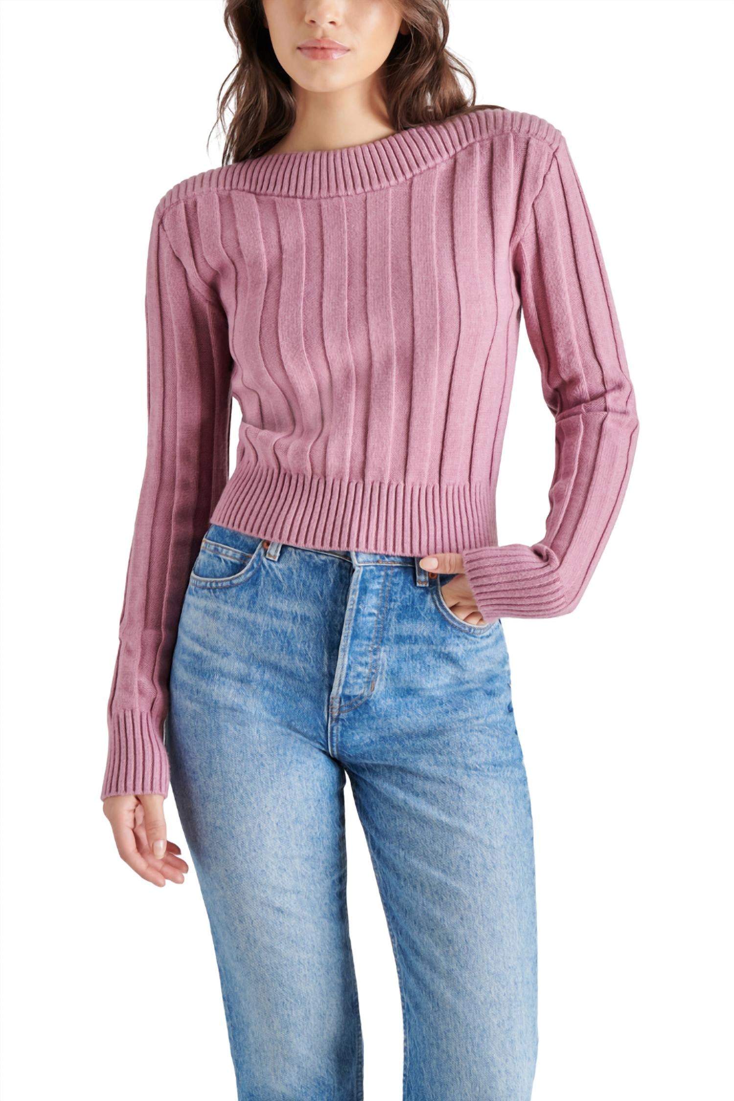 Steve Madden - Serra Long Sleeve Sweater